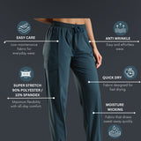 Women’s Workleisure Cargo Pants with Elasticated Cuff