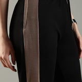 Women’s Cut & Sew Tracksuit with Adjustable Drawstring Waistband