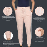 Women Joggers pant With Side Pockets and Drawstring waist Adjustable