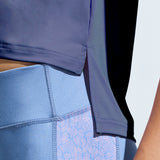 Women's High Low Graphic Print T-Shirt