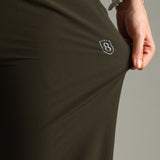 Women's Everyday Multipocketed Workleisure Pants with Zipper and button closure