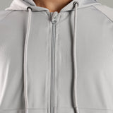 Men’s Raglan Hoodie with Zipper Pockets