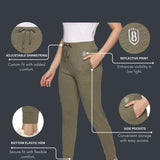 Women Joggers pant With Side Pockets and Drawstring waist Adjustable