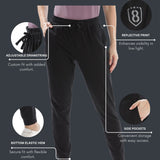 Women Organic Cotton Joggers Pant With Side Pockets and Adjustable Waist