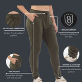 Women Organic Cotton Joggers Pant With Side Pockets and Adjustable Waist