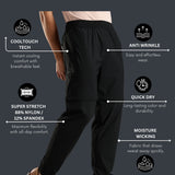 Men's 2in1 Detachable Workleisure Pant with Side Zipper Pocket