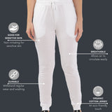 Women Organic Cotton Joggers Pant With Side Pockets and Adjustable Waist