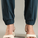 Women’s Workleisure Cargo Pants with Elasticated Cuff