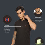 Men Round neck Bamboo Cotton T shirt