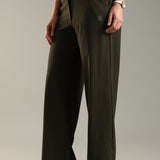 Women's Everyday Multipocketed Workleisure Pants with Zipper and button closure