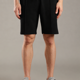 Men Pintuck Shorts With Zipper Pocket