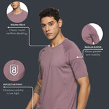 Men Solid High Performance Training T-Shirt
