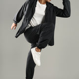 Men’s Raglan Hoodie with Zipper Pockets