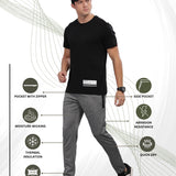 Men’s Moisture Wicking Track Pant with Stretchable Waist Band