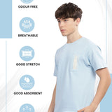 Men’s Round Neck soft cotton shrinkage resistant stretchable T Shirt