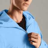 Men's All-Weather Water-Repellent Hoodie Jacket with Thumb hole