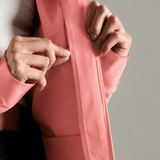 Women's Hooded Water-repellent Jacket with Thumb hole Sleeve