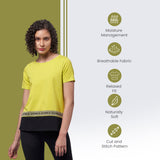 Women's 95% Organic Block T-Shirt