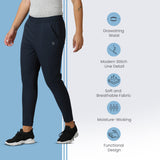 Women's Solid Training Drawstring Track Pants