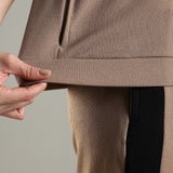 Women’s Half Sleeve V-Neck Textured Zipper Jacket