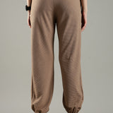 Women's Cut & Sew Joggers with Contrast Panels