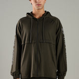 Men’s Raglan Hoodie with Zipper Pockets