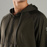 Men’s Raglan Hoodie with Zipper Pockets