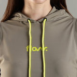 Women’s Sleeveless Hoodie with Adjustable Waist and Kangaroo Pocket