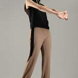 Women’s Sleeveless Hoodie with Adjustable Waist and Kangaroo Pocket