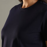 Women’s super stretchy ultra soft sweat wicking Nylon crop top