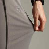 Women's Flared Workleisure Pant with Wide Bell Bottom Slit & Hollywood Waistband