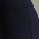 DOMIN8 Women Flared Mid-Rise Trousers