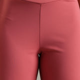 DOMIN8 Women Flared Mid-Rise Trousers
