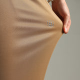 Women's Ankle Length Workleisure Pant with Front Pleat and Zipper Opening