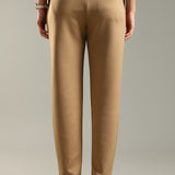 Women's Ankle Length Workleisure Pant with Front Pleat and Zipper Opening