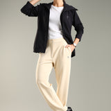 Women's Hooded Water-repellent All-weather Jacket with Thumb hole Sleeve