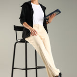 Women's Hooded All Weather Jacket with Side seam pockets in sleeve