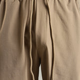 Men's Woven Boxy Jogger with Zipper Pocket