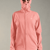 Women's Hooded Water-repellent Jacket with Thumb hole Sleeve