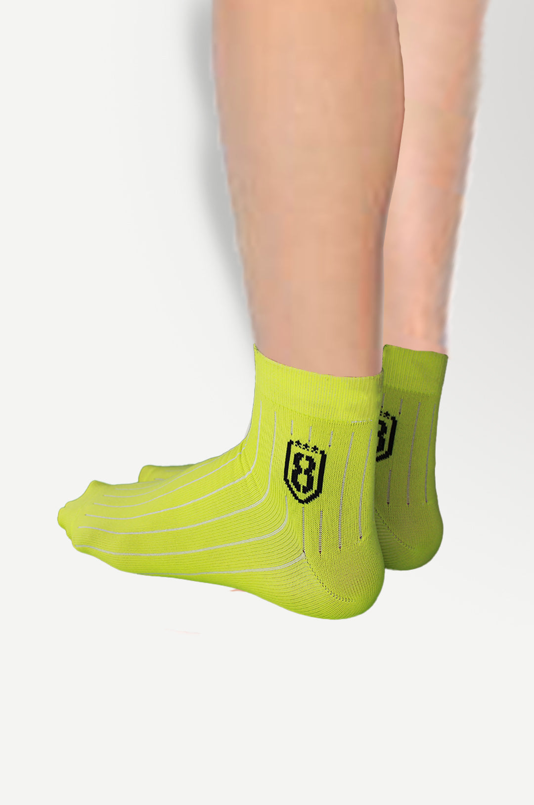 Bright neon nylon socks – lightweight and moisture-wicking