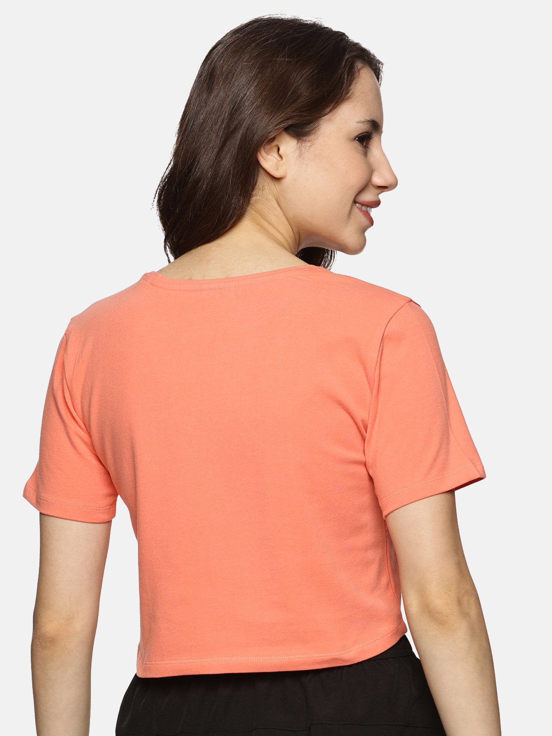 Casual cotton spandex crop top – perfect for everyday wear