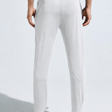 Men's High Neck Breathable Sports Tracksuit with Contrast Piping & Pockets