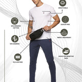 Men Round neck Bamboo Cotton T shirt