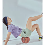 Women’s super stretchy ultra soft sweat wicking Nylon crop top
