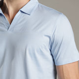 Men Stylish V Neck With Collar Polo T-Shirt