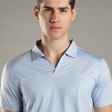 Men Stylish V Neck With Collar Polo T-Shirt