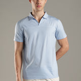 Men Stylish V Neck With Collar Polo T-Shirt