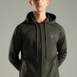 Men's All weather Hooded Jacket with inside pocket