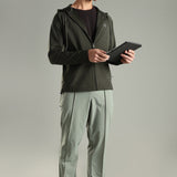 Men's All weather Hooded Jacket with inside pocket