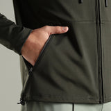 Men's All weather Hooded Jacket with inside pocket